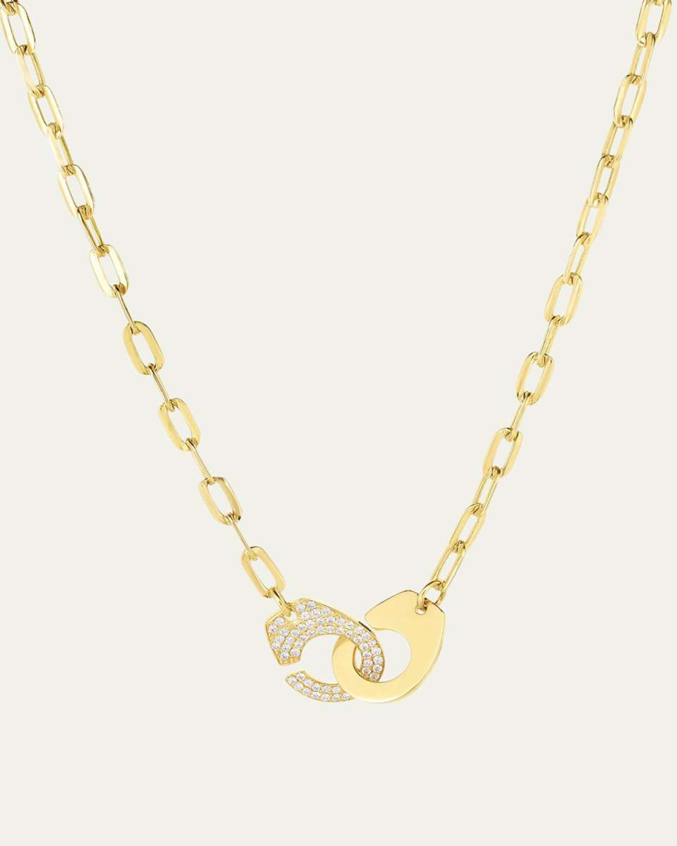 Partners in Crime Extra Large Pave Necklace